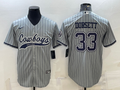 Men's Dallas Cowboys Tony Dorsett Gray Game Player Jersey Joint Edition