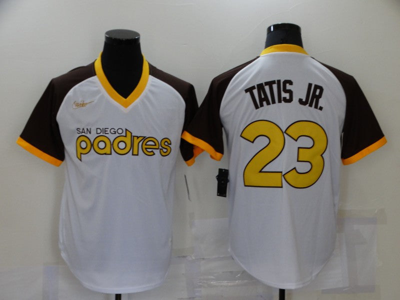 Men's San Diego Padres Fernando Tatis Jr. White Player Jersey