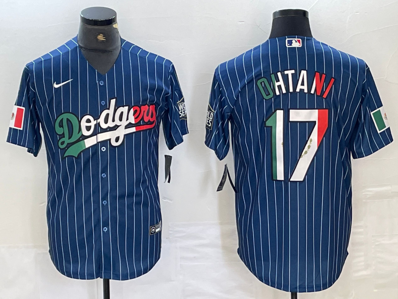 Men's Los Angeles Dodgers Shohei Ohtani Royal Game Jersey1