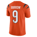 Cincinnati Bengals Joe Burrow Orange Vapor F.U.S.E. Limited Jersey