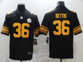 Men's Pittsburgh Steelers Jerome Bettis Black Alternate Legend Jersey