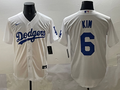 Men's Los Angeles Dodgers Hyeseong Kim White Replica Player Jersey