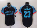 Men's National League Fernando Tatis Jr. Navy 2024  All-Star Game Limited Player Jersey