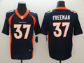 Men's Denver Broncos Royce Freeman Navy Game Jersey