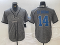 Men's Detroit Lions Amon-Ra St. Brown Gray Player Jersey