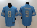 Men's Detroit Lions Matthew Stafford Blue Player Game Jersey