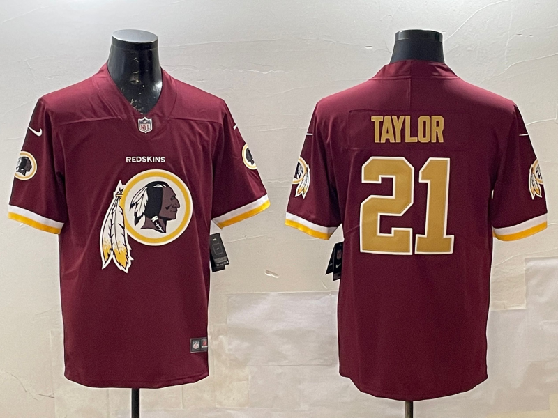 Men's Washington Commanders Sean Taylor #21 Burgundy Game Jersey1