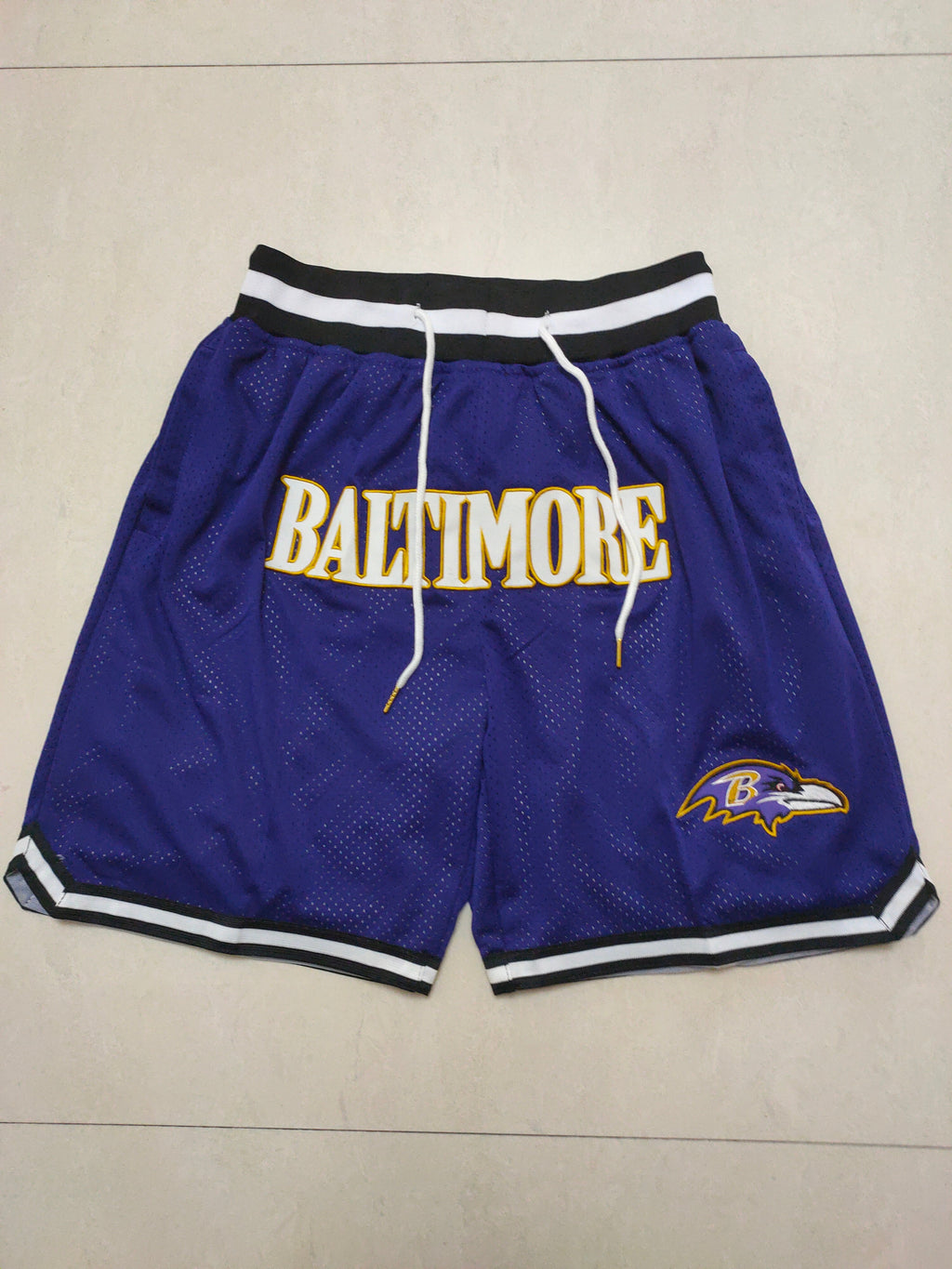JUST DON Baltimore Ravens Pocket Shorts