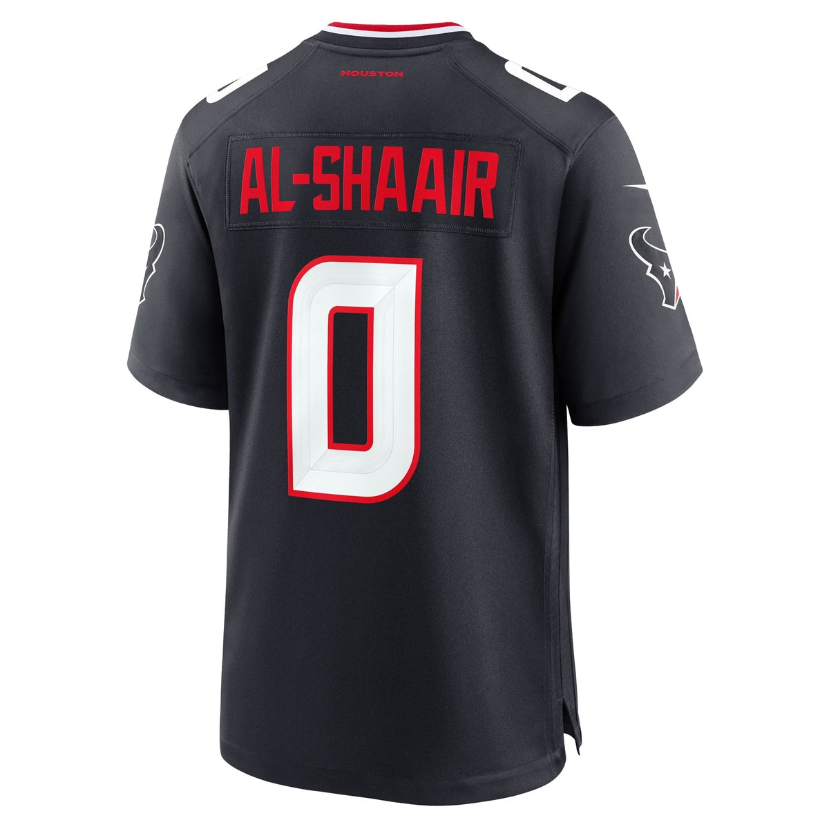 Azeez Al-Shaair Houston Texans  Team Game Jersey -  Navy