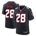 Houston Texans Joe Mixon Navy Game Jersey