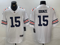 Men's Chicago Bears Rome Odunze #15 White 2024  active 2nd Alternate Game Player Jerseys