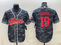Men's San Francisco 49ers Deebo Samuel Grey Camouflage Player Jersey Joint Edition