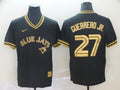 Men's Toronto Blue Jays Vladimir Guerrero Jr. #27 Black Replica Player Jersey1