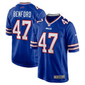 Buffalo Bills Christian Benford Royal Game Jersey