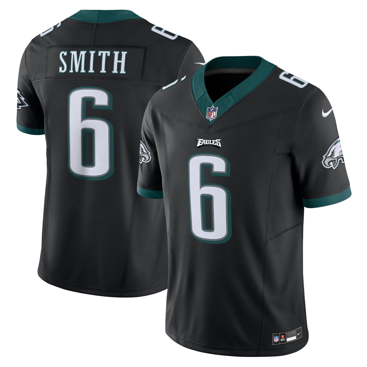 Philadelphia Eagles DeVonta Smith Black Vapor F.U.S.E. Limited Jersey