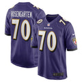 Baltimore Ravens Roger Rosengarten Purple Team Game Jersey