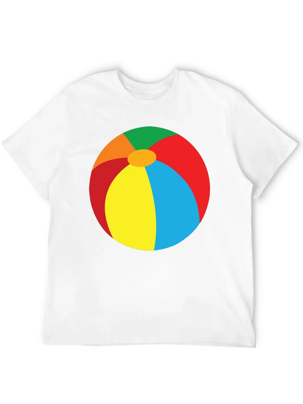 Beach Ball Graphic Tee - Summer Fun T-Shirt