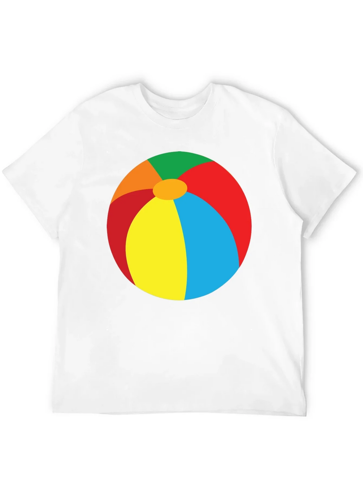 Beach Ball Graphic Tee - Summer Fun T-Shirt