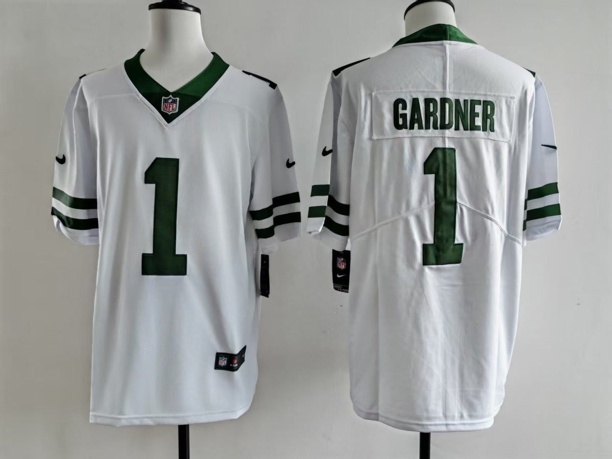 Men's New York Jets Ahmad Sauce Gardner Jersey-White