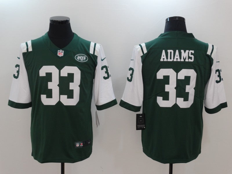 Men's New York Jets Jamal Adams #33 Green Player Game Jersey1