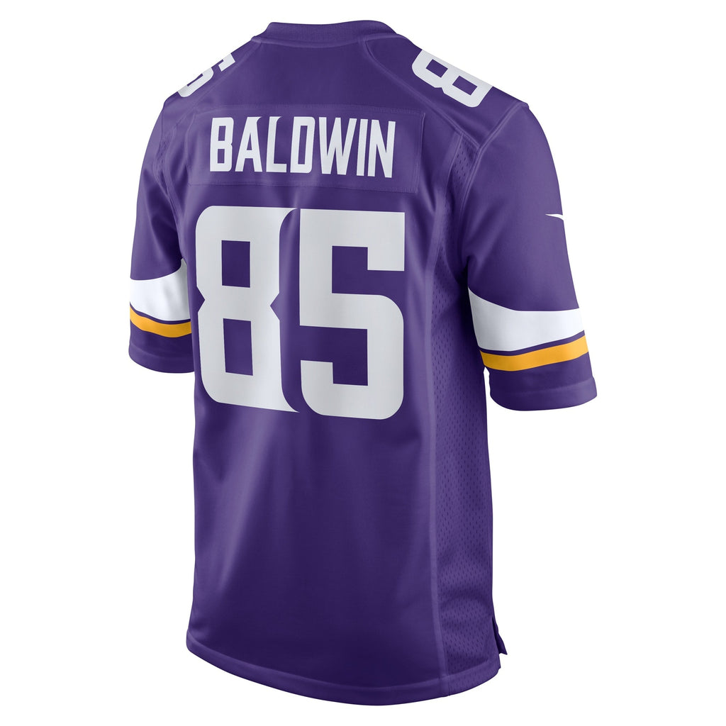 Daylen Baldwin Minnesota Vikings   Game Jersey -  Purple