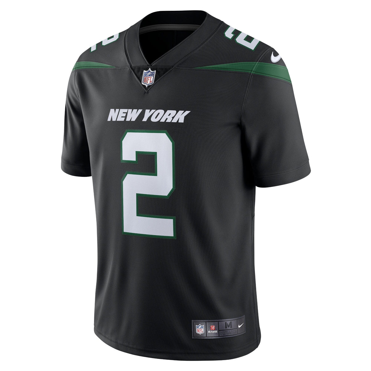 Zach Wilson New York Jets  Vapor Limited Jersey - Stealth Black