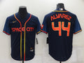 Men's Houston Astros Yordan Alvarez Navy Space City Jersey