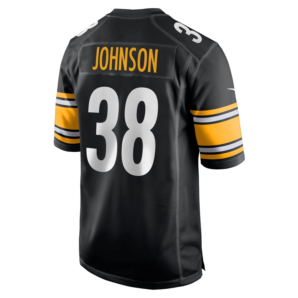 Caleb Johnson Pittsburgh Steelers   Game Jersey -  Black
