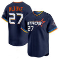 Houston Astros #27 Jose Altuve Navy 2025 City Connect Limited Stitched Baseball Jersey