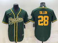 Men's Green Bay Packers AJ Dillon Green Player Jersey Joint Edition