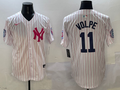 Men's New York Yankees Anthony Volpe White Team Player Jersey