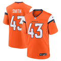 Keidron Smith Denver Broncos  Team Game Jersey -  Orange