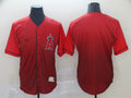Men's Los Angeles Angels Red Replica Player Blank Jersey1