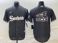 Men's Chicago White Sox Black City Connect Replica Player Jersey1