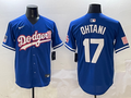 Men's Los Angeles Dodgers Shohei Ohtani #17 Royal Team Game Jersey