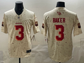 Men's Arizona Cardinals Budda Baker Natural 2025 Rivalries Collection Limited Jersey