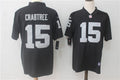 Men's Las Vegas Raiders Michael Crabtree Black Game Player Jersey