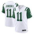 New York Jets Jermaine Johnson II White Classic Alternate Game Jersey