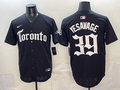 Men's Toronto Blue Jays Trey Yesavage Black Replica Player Jersey