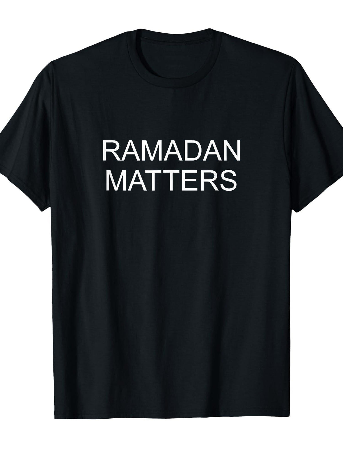 Ramadan Matters - T-Shirt Ramadan 180gsm Cotton Round Neck Short Sleeve Men Casual T-Shirt