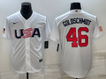 Men's 2023 World Baseball Classic Paul Goldschmidt USA White Jersey