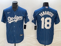 Men's Los Angeles Dodgers Yoshinobu Yamamoto Blue Replica Player Jersey