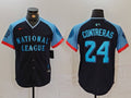 Men's National League Christian Yelich Navy 2024  All-Star Game Limited Player Jersey