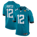 Jacksonville Jaguars Travis Hunter Teal 2025  Draft First Round Pick Game Jersey
