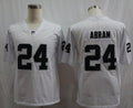 Men's Las Vegas Raiders Jonathan Abram White Game Player Jersey