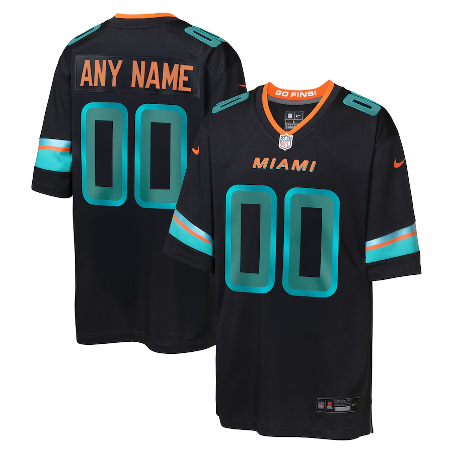 Miami Dolphins Custom Game Rivalry Jersey