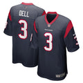 Houston Texans Tank Dell Navy Player Game Jersey