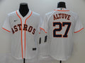 Men's Houston Astros Jose Altuve White Replica Baseball Jersey