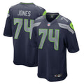 Seattle Seahawks Josh Jones College Navy Team Game Jersey