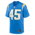Los Angeles Chargers Tuli Tuipulotu Powder Blue Team Game Jersey
